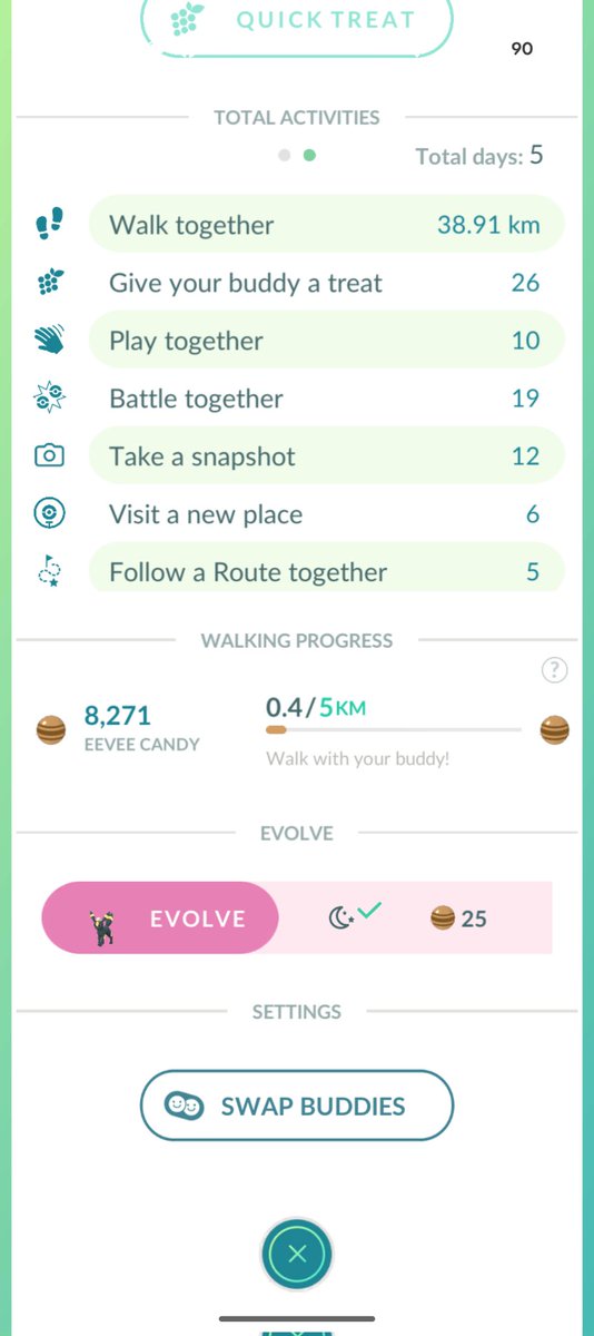 govan31's tweet photo. @NianticHelp - I am trying to eevolve mt Amsterdam background Eevee into Sylveon. This is the 2nd one I have earned 75+ hearts with as my buddy but the Sylveon option has not shown up. Can you help? https://t.co/OfTOMZMJph