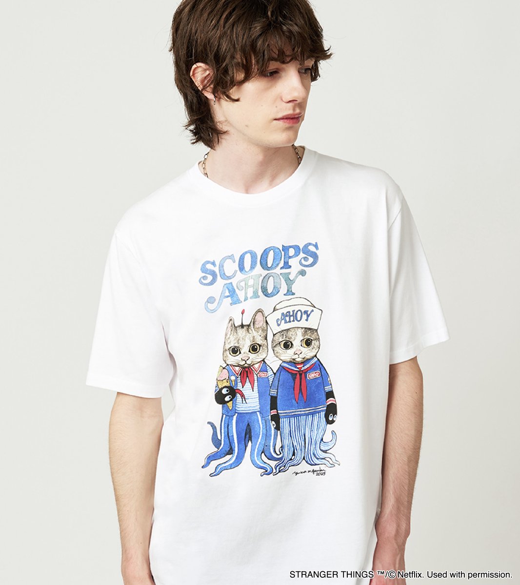 ストレンジャーシングス SCOOPS AHOY drawn by ヒグチユウコ