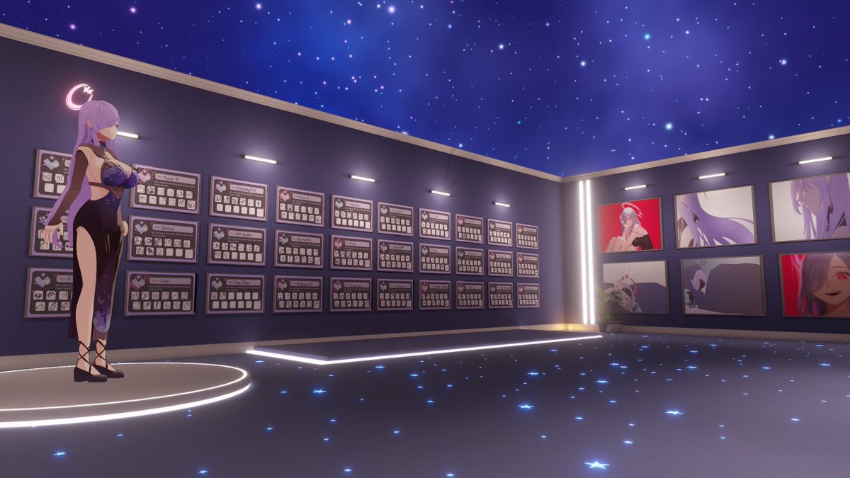 [VRChat]

💭<a href="/YurikagoKokone/">Kokone Yurikago 💭 Ascended Affiliate</a>'s Gallery is NOW OPEN💭

You can now visit the dream goddess' art gallery —witness all that she’s accomplished in her time with V&amp;U and don’t forget to leave a message in her guestbook💜

🔎 vrch.at/4k20sude

#VNU #ENVTuber #kokonline