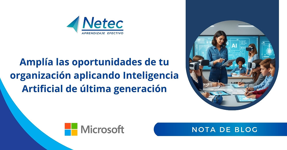 netec's tweet image. #Blog 🚀 Amplía las oportunidades de tu organización aplicando Inteligencia Artificial de última generación.

La IA avanzada impulsa la eficiencia en equipos de ventas al automatizar tareas repetitivas, generar contenido relevante. ➡️ hubs.la/Q03R38Tp0

#Netec
