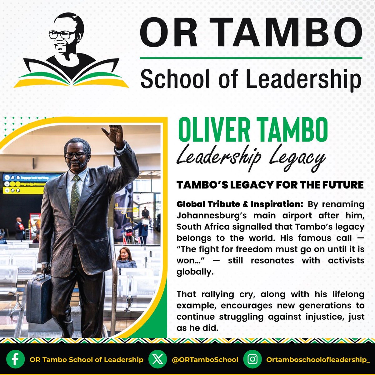 OR Tambo School of Leadership tweet media