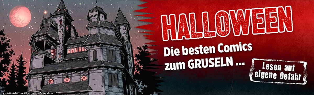 Heute ist #HALLOWEEN! 🎃
Das Panini-Team wünscht euch eine gruselig-schöne Zeit! 👻

🦇 Übrigens – für guten Grusel-Lesestoff für die kommenden Wochen werdet ihr bestimmt auch hier fündig:
panini.de/shp_deu_de/com…

#Halloween2025 #horror #comics