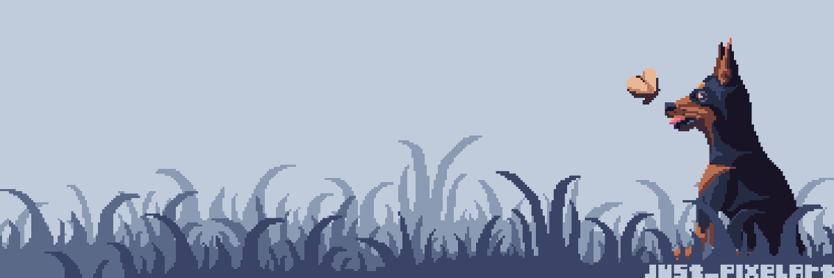 just_pixelart's tweet photo. Just made a header for my profile! 🐶
Check this out!
#pixelart #pixelartist #art https://t.co/XkbRpkFEsd