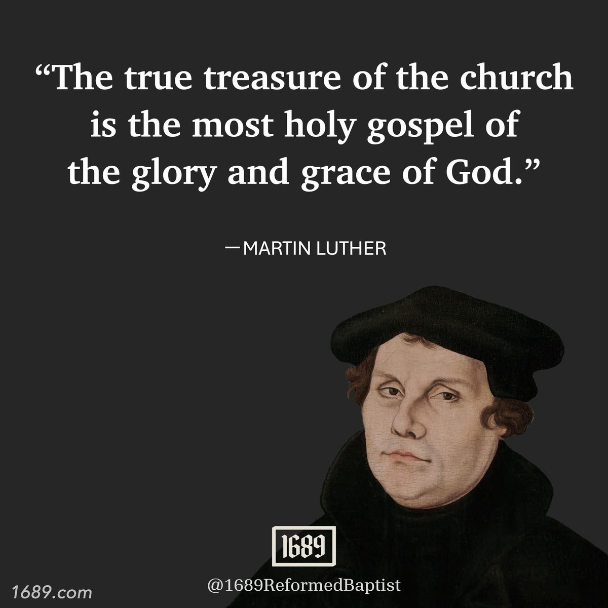 1689_baptist's tweet image. ⏤Martin Luther (1483-1546)

#Protestant #Reformation #ReformationDay #MartinLuther #Reformed #ReformedBaptist #ReformedTheology #RomanCatholic