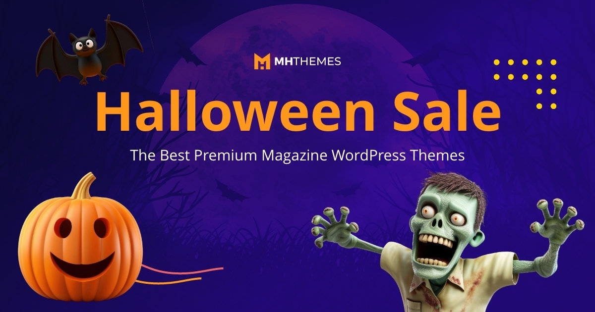 It’s here! 👻
The MH Themes Halloween Sale is live.
Save 40% on yearly and 20% on lifetime WordPress themes.
Build faster, rank higher, and make your site stand out.🎯 mhthemes.com
#WordPress #WebsiteDesign #ThemeDeals #HalloweenSale