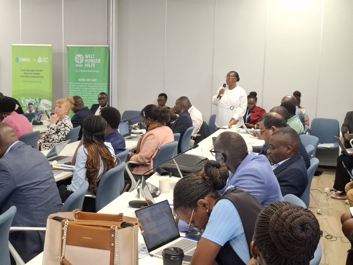 Amref_Uganda's tweet image. &apos;Community #empowerment &amp;amp; ownership are key to #sustainable #WASH services &amp;amp; infrastructure. Communities must be part of co-creation &amp;amp; #implementation to ensure effective operation &amp;amp; and maintenance.&apos; Lilian Kamanzi- Communications @Amref_Uganda #WASHsymposium #SustainableWASH