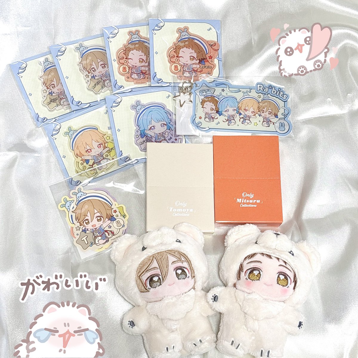 同じ日に届くなんて運命🌟🐇
𓂃 𝕙𝕒𝕡𝕡𝕪  𝕙𝕒𝕝𝕝𝕠𝕨𝕖𝕖𝕟 𓂃