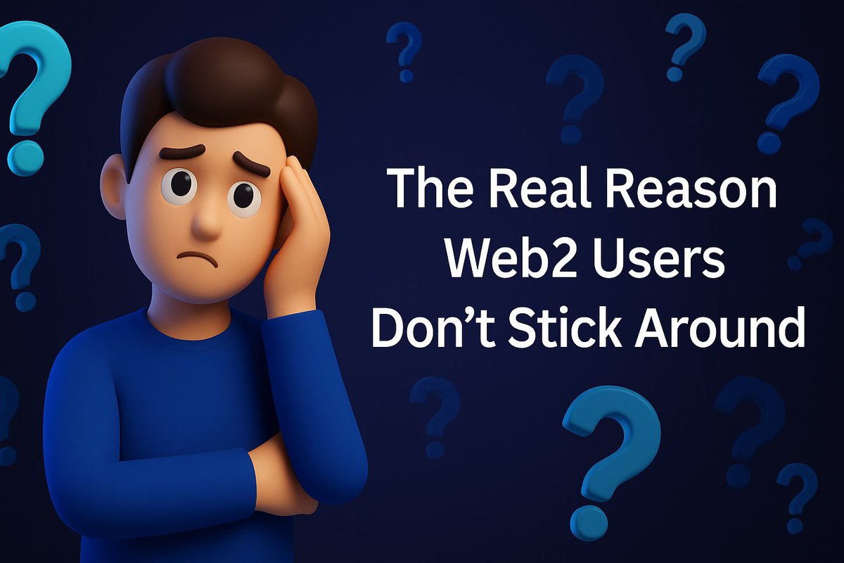 😵‍💫 Why don’t Web2 users stick around in DeFi?

It’s not the wallets.
It’s cognitive overload.

From fear of doing it wrong to too many choices, here’s the real reason new users drop off — and how <a href="/HelixboxLabs/">Helixbox Labs🧬</a> helps them stay:

👉 mirror.xyz/0x81e7460953B2…