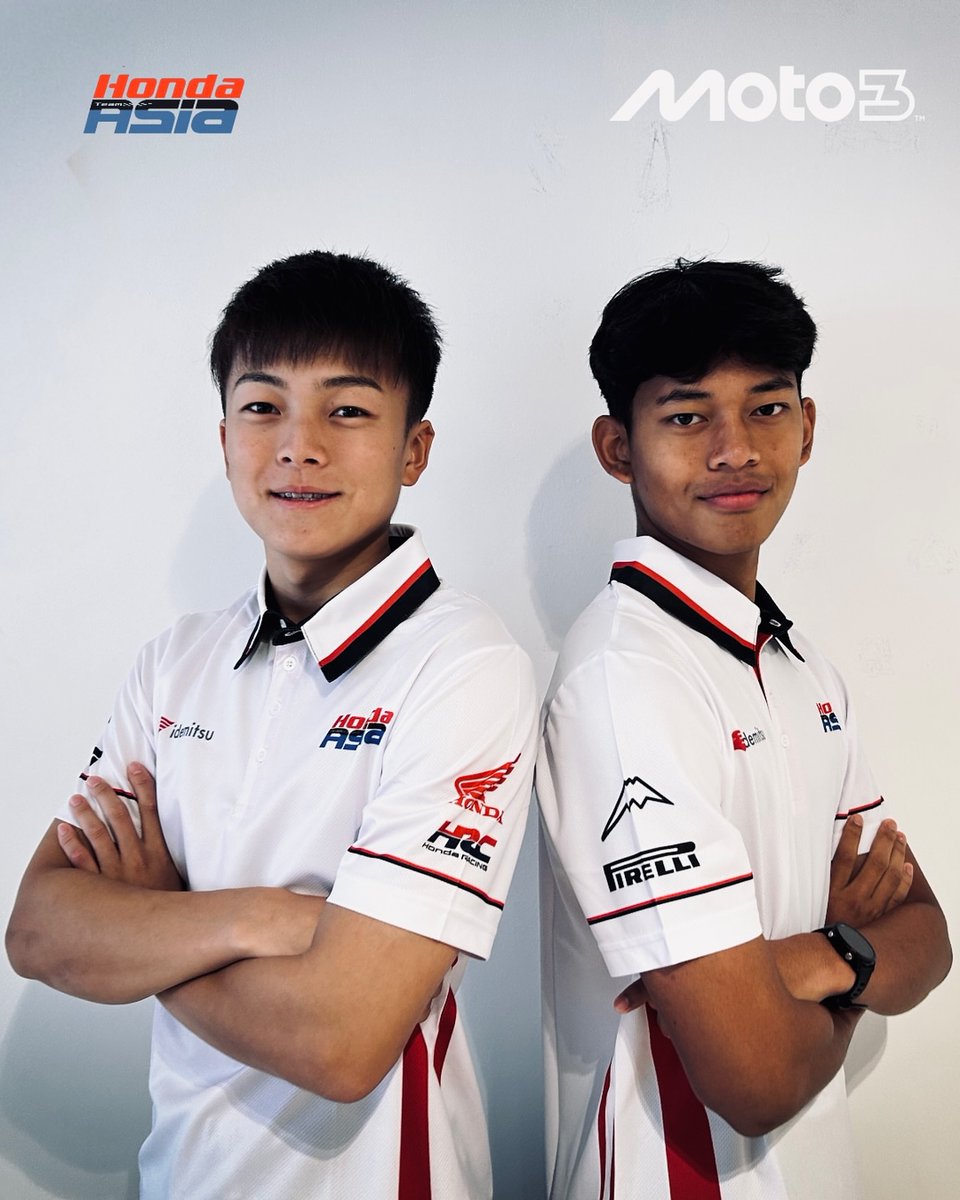 LambeResing's tweet photo. 🚨 DAN AKHIRNYA RESMI JUGA!

Honda Team Asia mengumumkan Veda Ega Pratama dan Zen Mitani resmi akan turun di Moto3 musim depan bersama mereka.

LETSGOOOOOO 🇮🇩 https://t.co/F9XeuEpK6z