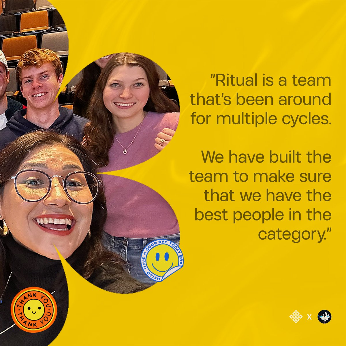 so Josh (<a href="/joshsimenhoff/">Josh (❖,❖)</a>) posted this podcast with Saneel Sreeni (<a href="/sanlsrni/">Saneel</a>) from ritual foundation and honestly it was a solid session. here's what caught my attention:

(i'll drop links to the podcast and a link to the transcript beneath the thread for anyone who missed it)

❖.