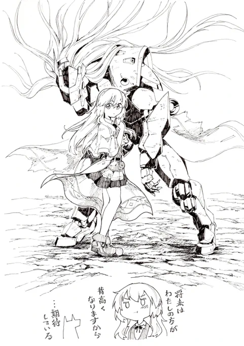 #今月描いた絵を晒そう
今月もアナログでたくさん描いてた…
えら…! 