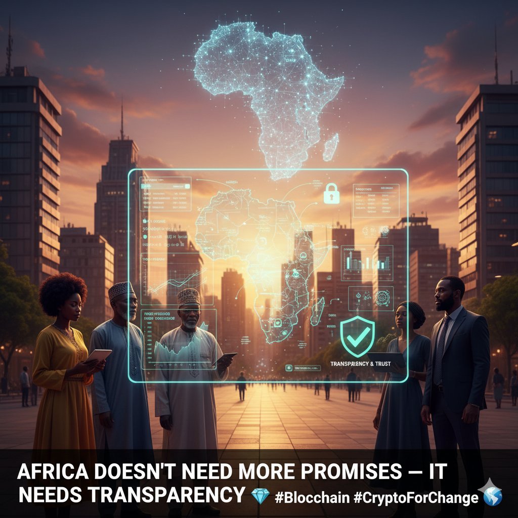 FarukHamisuuma1's tweet photo. Africa doesnโt need more promises โ it needs transparency.
With blockchain, public funds can be traced, votes verified, and corruption exposed in real-time.
Crypto can rebuild trust where politics failed. ๐
#Blockchain #CryptoForChange
@officialEFCC @Ecowas_cdc @YoungFam0us https://t.co/yBjR6RhXRC