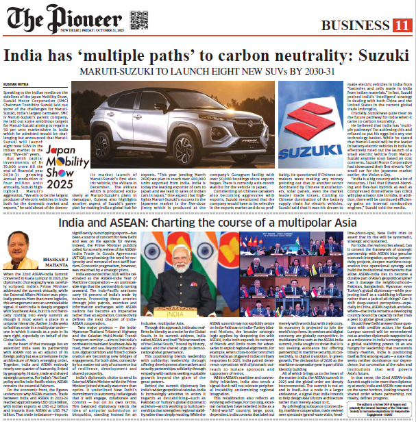 As the world moves toward multipolarity, India’s engagement with ASEAN stands at the heart of Asia’s emerging order.
At the 22nd ASEAN-India Summit in Kuala Lumpur, India reaffirmed its commitment to building a resilient Indo-Pacific through connectivity, maritime cooperation,