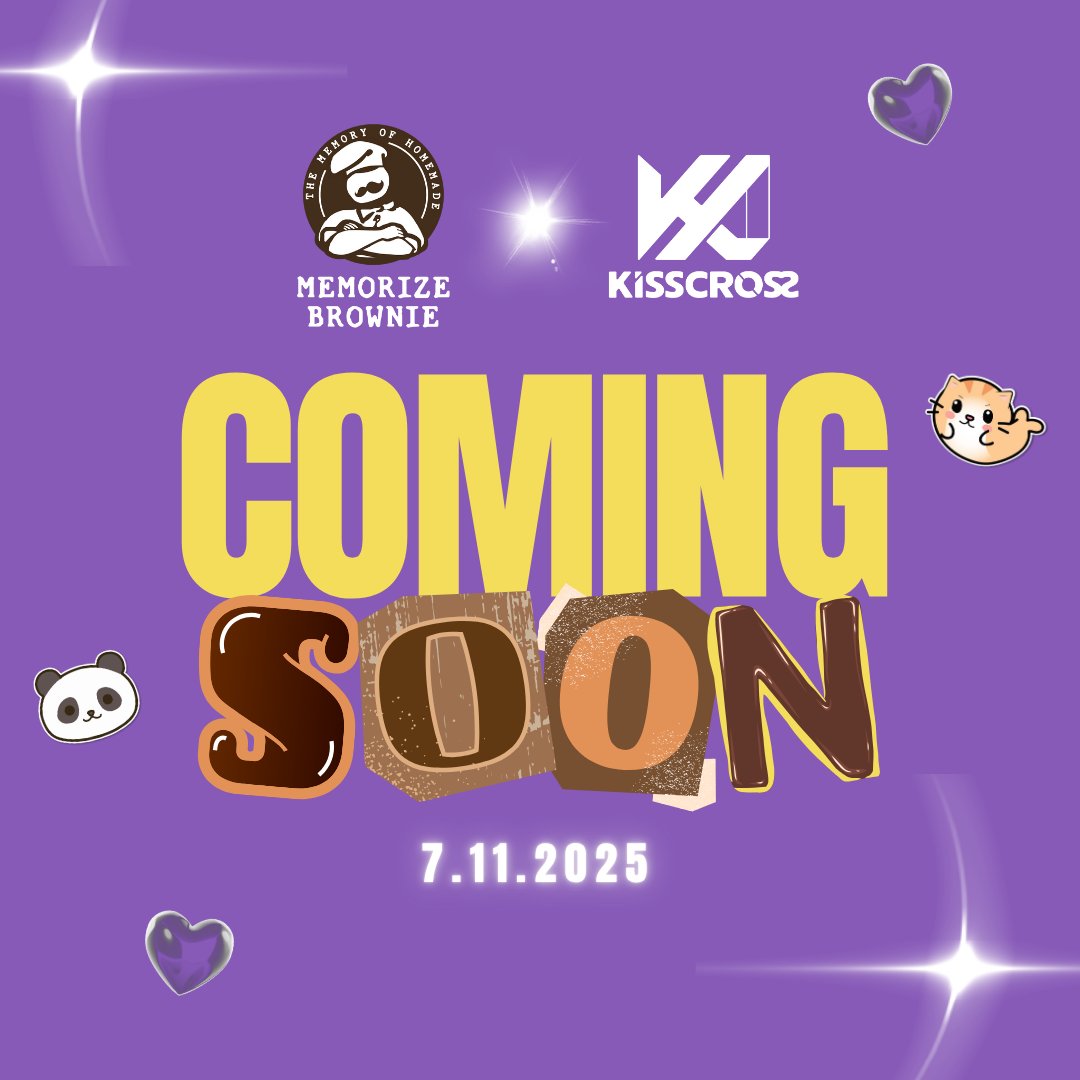 Memorize X KissCross Coming Soon…
ถ้าอยากรู้ว่า เซนต์ - ยู จะมีเซอร์ไพร์สอะไรให้บอนดี้ส์~
วันศุกร์ ที่ 7 พฤศจิกายน 68 เวลา 10.30 น. (GMT+7)
รอติดตามได้เลย 💜💛

#MemorizeXKissCross
#MemorizeChocolateGranola
#กราโนล่ารสช็อกโกแลต
