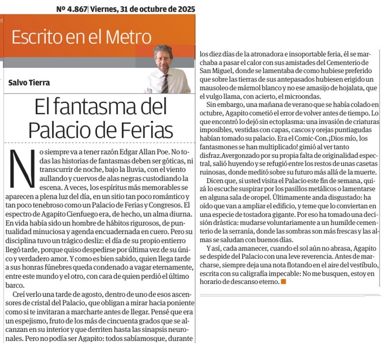 'El fantasma del Palacio de Ferias' por <a href="/SalvoTierra/">Enrique Salvo Tierra</a>  en <a href="/andaluciainf/">Andalucía Información</a>  <a href="/viva_malaga/">Viva Málaga</a>