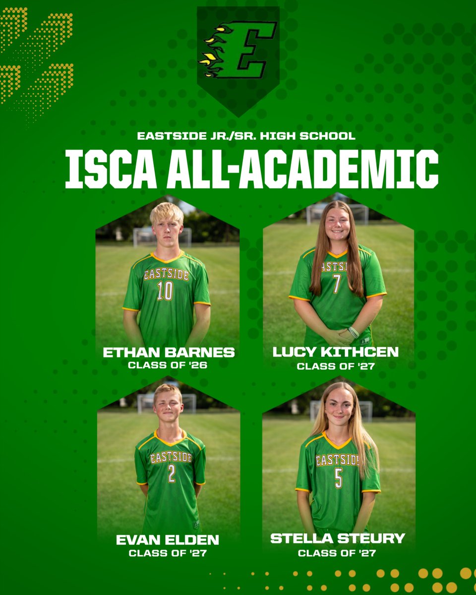 Congrats to our ISCA ALL-ACADEMIC student-athletes! #BlazerPride