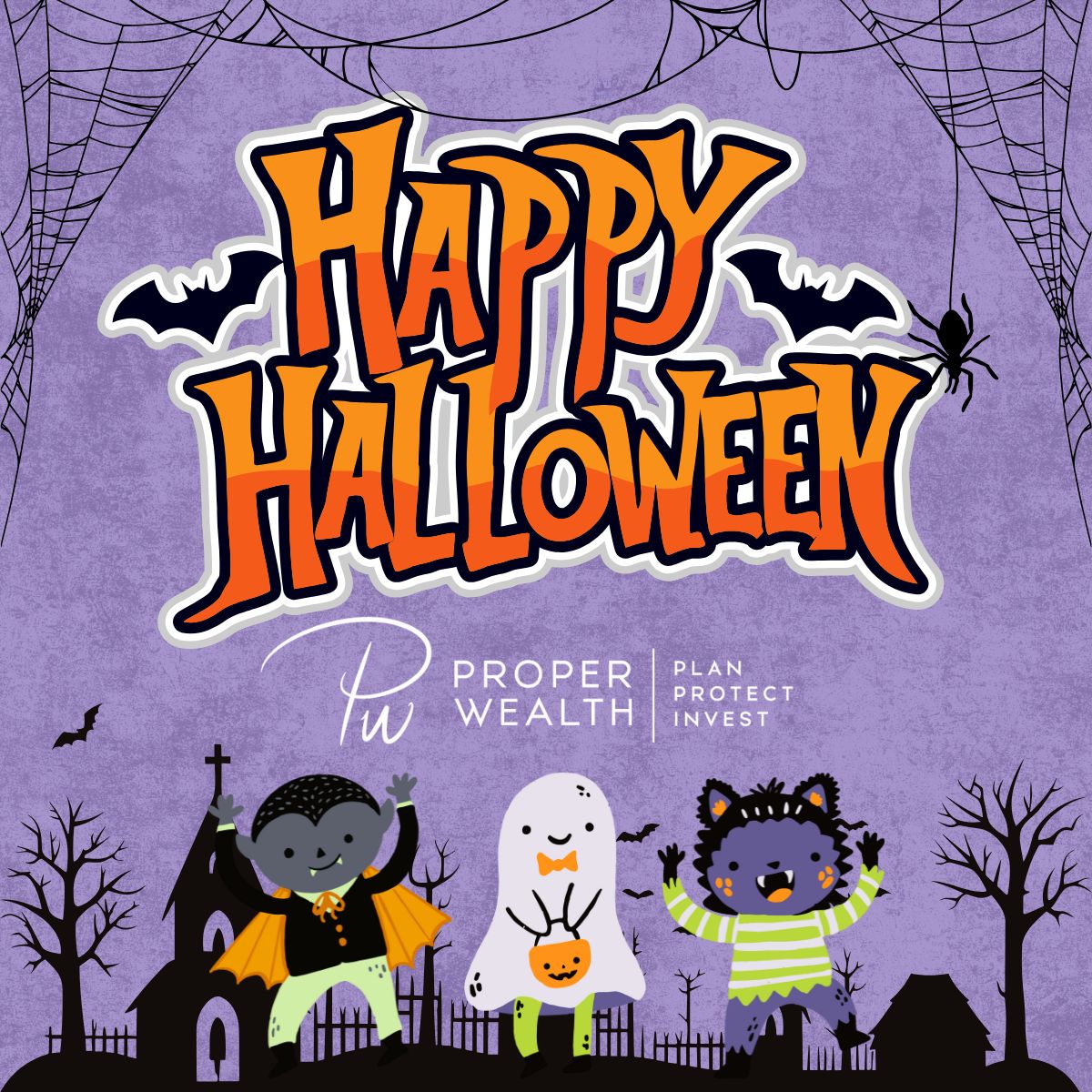 Proper_Wealth's tweet image. Pumpkins, costumes, and candy are fun to plan for… retirement and investing, not so much. Luckily, that is where we come in. Happy Halloween from all of us at Proper Wealth! #ProperWealth #Halloween #Retirement
