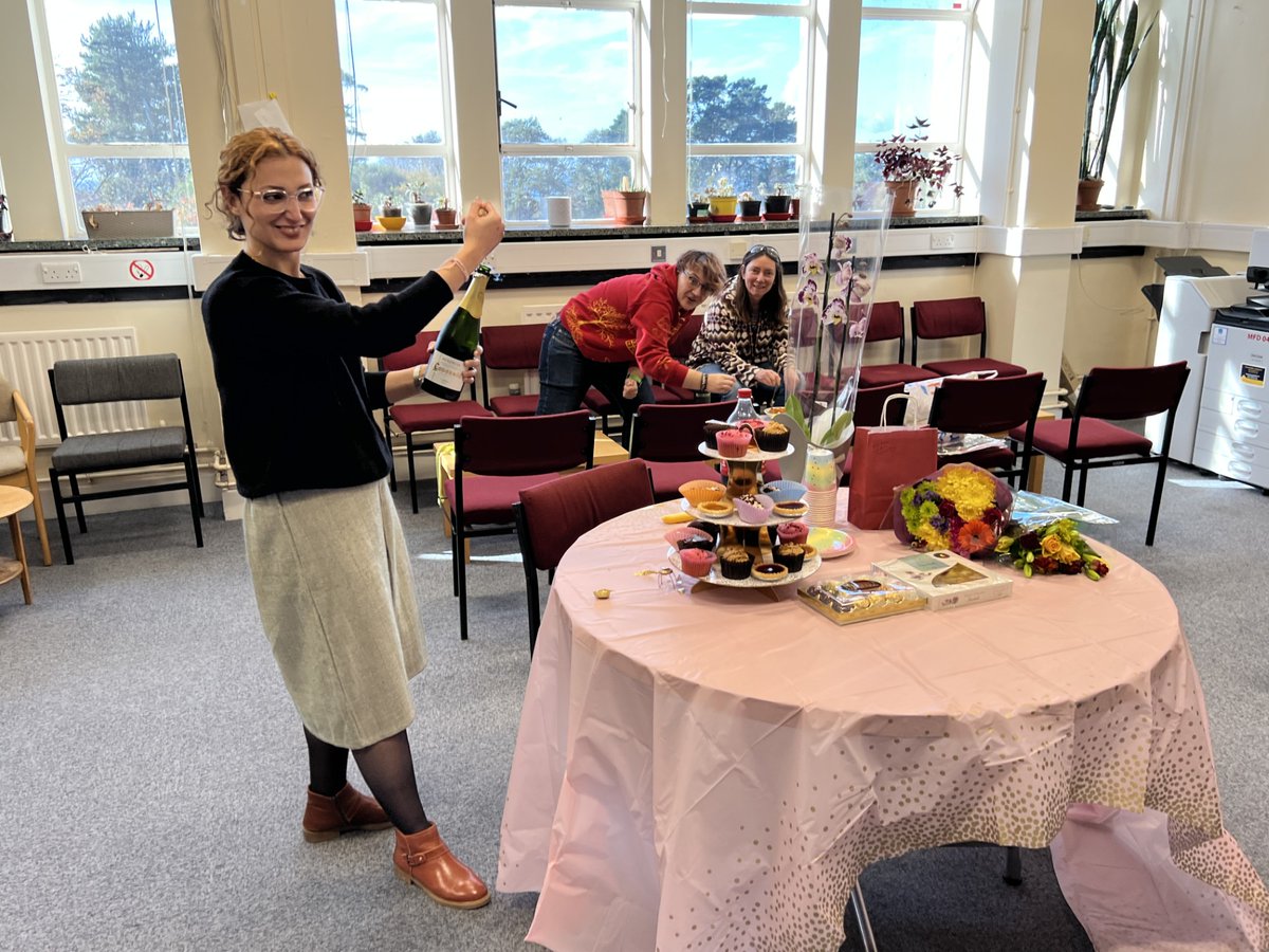 More success from the team as Bahar Haddadi  became a PhD!! Great News. Bahar defended her work on drought responses in the gluten free crop; Tef. Thanks to her examiners <a href="/iandodd/">Ian Dodd</a> <a href="/AberDLSAGB/">Aberystwyth University DLS/AGB</a>