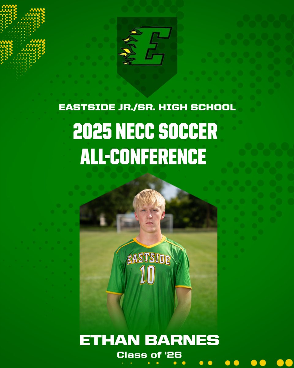 Congrats to our all conference soccer student-athlete, Ethan Barnes!  #BlazerPride