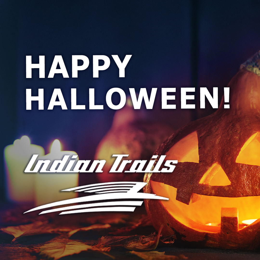 indiantrailsbus's tweet image. 🎃 Wishing you a safe and fun-filled Halloween! 👻

May your night be full of laughter, lighted pumpkins and just the right amount of fright. Enjoy the treats, costumes and the magic of the season.🧡🖤

#HappyHalloween #SpookySeason