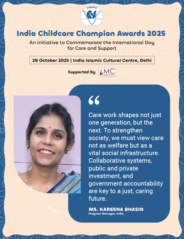 Nationalforces_'s tweet photo. 💡 Childcare Workers: Nurturing India’s Future 🌟

A powerful discussion at #ICCA2025 explored the critical yet often overlooked role of childcare workers in shaping young lives. Investing in care work is investing in India’s future.

#ThoseWhoCare #CareAndSupportForAll https://t.co/LEEbbsBX25