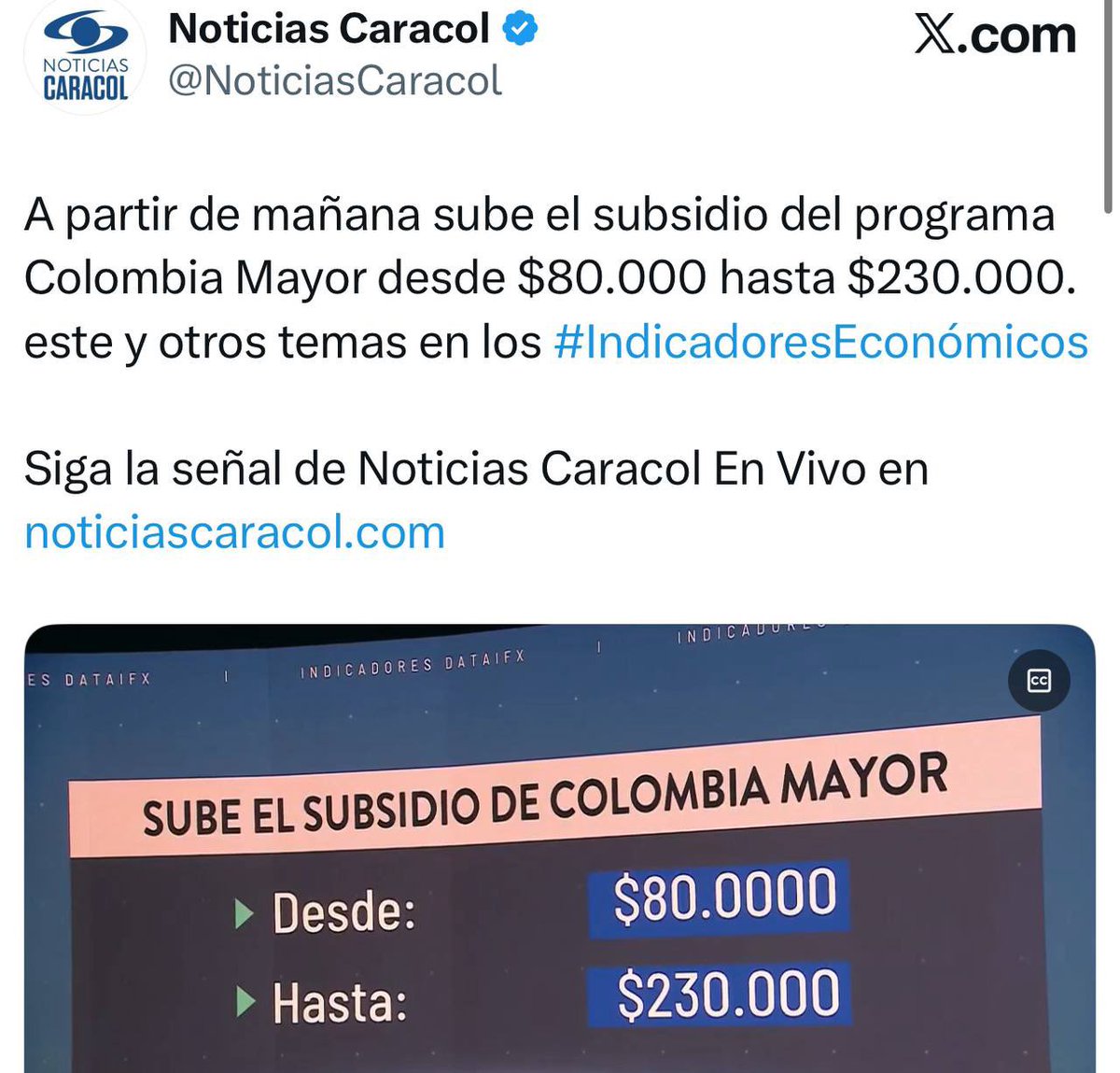Hoy mientras dos expresidentes de la Colombia del pasado se reúnen para “salvar” al país, aun siendo cómplices del modelo que lo convirtió en uno de los tres más desiguales del mundo, cientos de miles de adultos mayores pobres se alistan para recibir el triple de ingresos en un