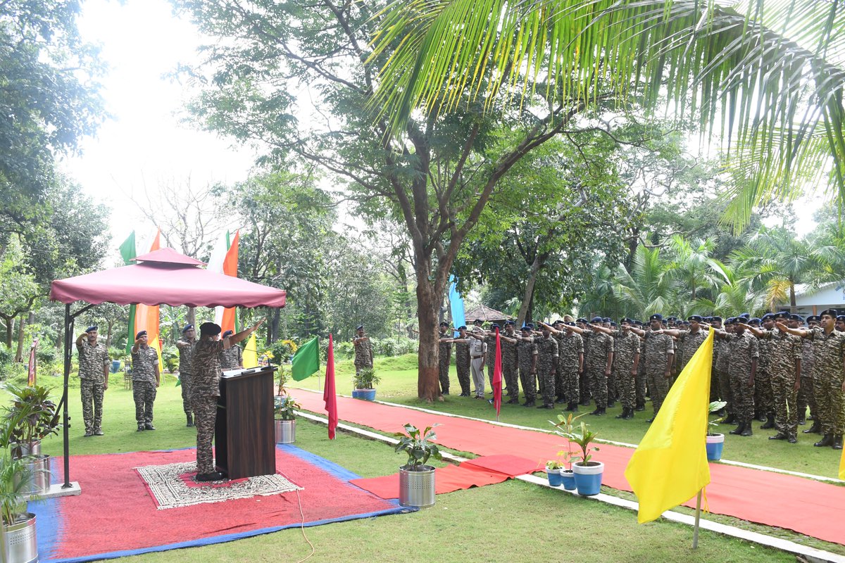On #NationalUnityDay,  Run for Unity &amp; oath ceremony was organized under able guidance of Sh. B.S Negi, DIG Ops Range Bijapur &amp; Sh. Brajesh Kr. Singh, Comdt. 229 Bn to honor S.V Patel. The event celebrated the spirit of unity, integrity with enthusiastic participation from jawans