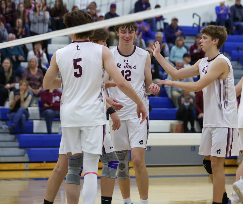 SJCI's tweet image. THREE-PEAT! Our Volleyball Team swept Canisius High School last night in three sets to claim the MMHSAA Title for the third straight year! 

We’re so proud of our Marauders, the coaching staff, and all our Rowdies for an incredible season.

Photos By David Marino '79