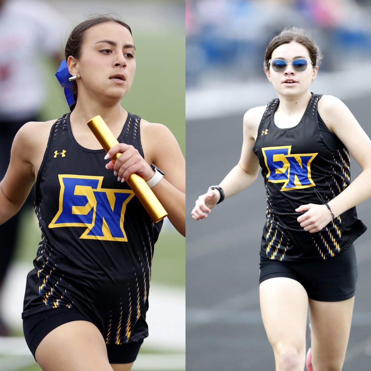 CoachWait's tweet image. Best of luck to our amazing distance runners Johanna Carpenter and Chloe Gibson as they represent East Noble at the IHSAA Cross Country State Finals this weekend!