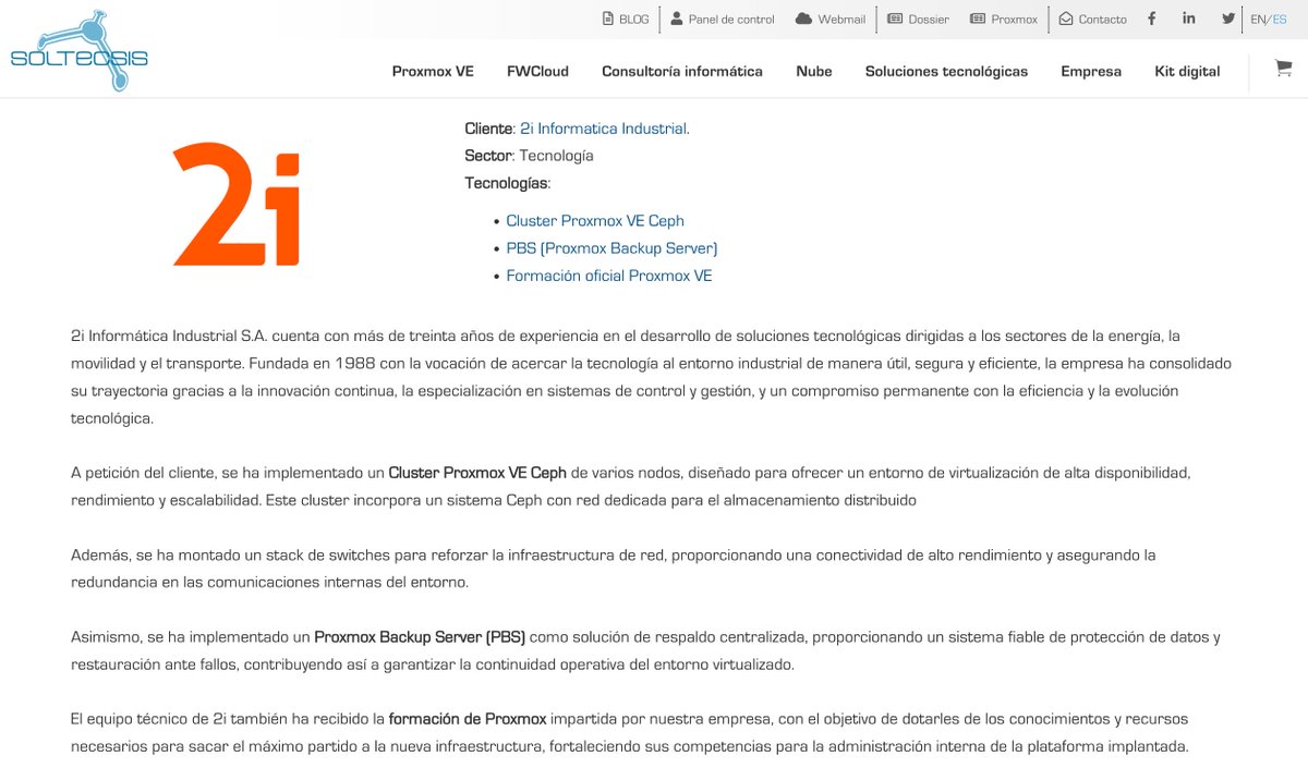 SOLTECSIS's tweet image. Transformación digital en entornos industriales: el caso de 2i Informática Industrial S.A

Nos complace compartir un caso de éxito en el que SOLTECSIS y 2i Informática Industrial S.A han colaborado para llevar la infraestructura TI al siguiente nivel.

linkedin.com/feed/update/ur…