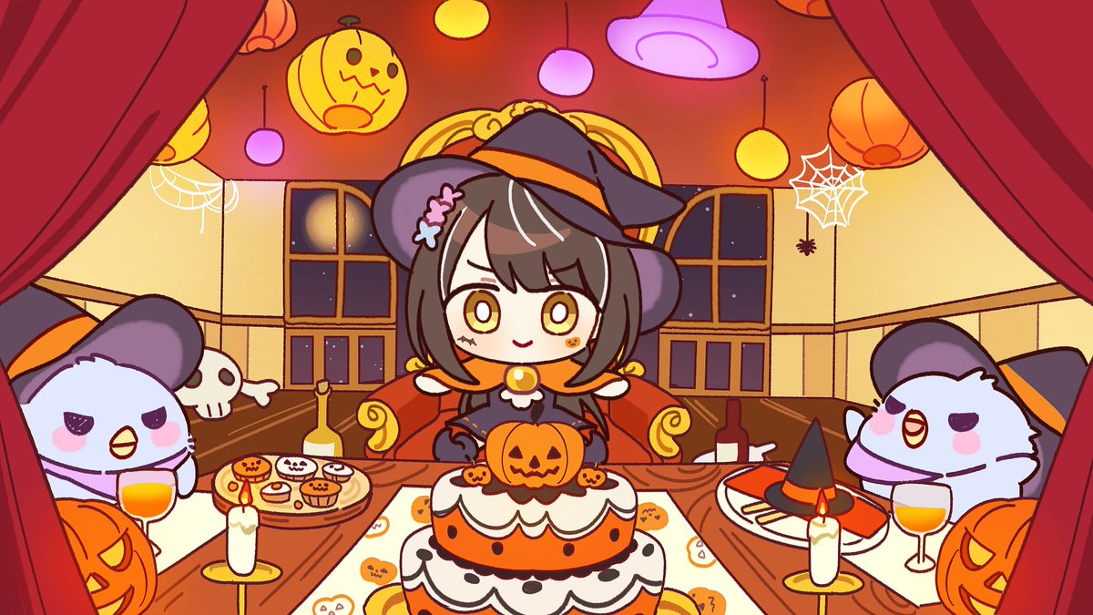 할로윈기념 주루마블 승리로 
받은 바탕화면을 유부녀즈 카페에 올려두었습니다.
예쁘게 사용해주세요.

작업은 밀밥군(<a href="/Commission_44ge/">밀밥군</a>)님께서 해주셨다고 합니다=ㅂ=
귀엽게 작업해주셔서 감사합니다 😌✨️

라리라(<a href="/ra_rira11097/">RARIRA ㅣ 라리라</a>)님 고마워요~💕

상업적이용X / 배경화면 OK