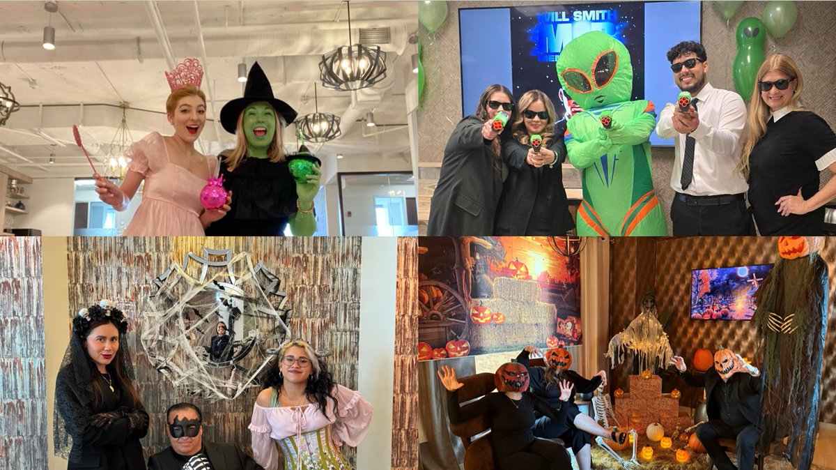 Questworkspaces's tweet image. At Quest Workspaces, we take Halloween seriously fun!
From spooky snacks to killer costumes, our Questers bring the energy every year.
Work hard. Laugh harder. That’s the Quest way!
#QuestWorkspaces #HalloweenAtQuest #SpookySeason