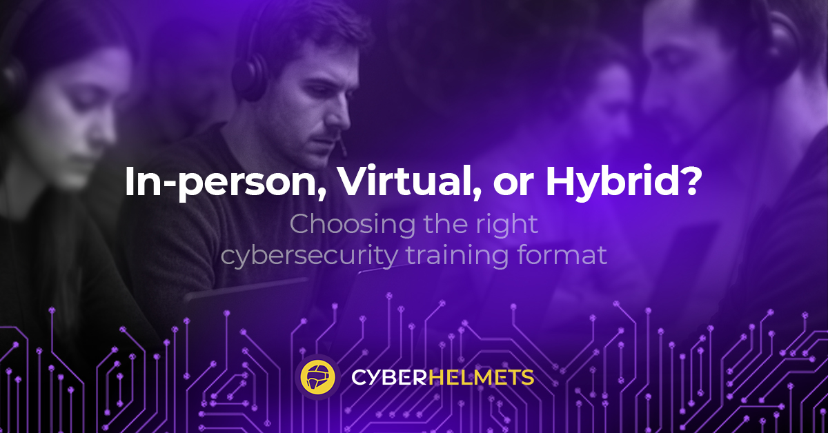 The way you train shapes what you retain. Choosing how your team learns cybersecurity shapes how deeply people absorb and apply skills.
Every format has its pros &amp; cons. Find your fit👉 cyberhelmets.com/cybersecurity-…

#CyberHelmets #CybersecurityTraining