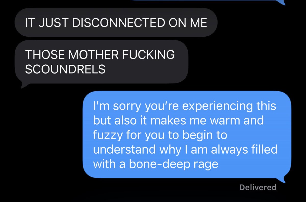 You: accountant

Friend: not accountant, gets hung up on by the IRS