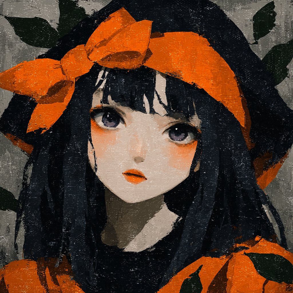 art_muse's tweet photo. QT Orange & Black 🧡🖤 https://t.co/A7gRfdL9Ym