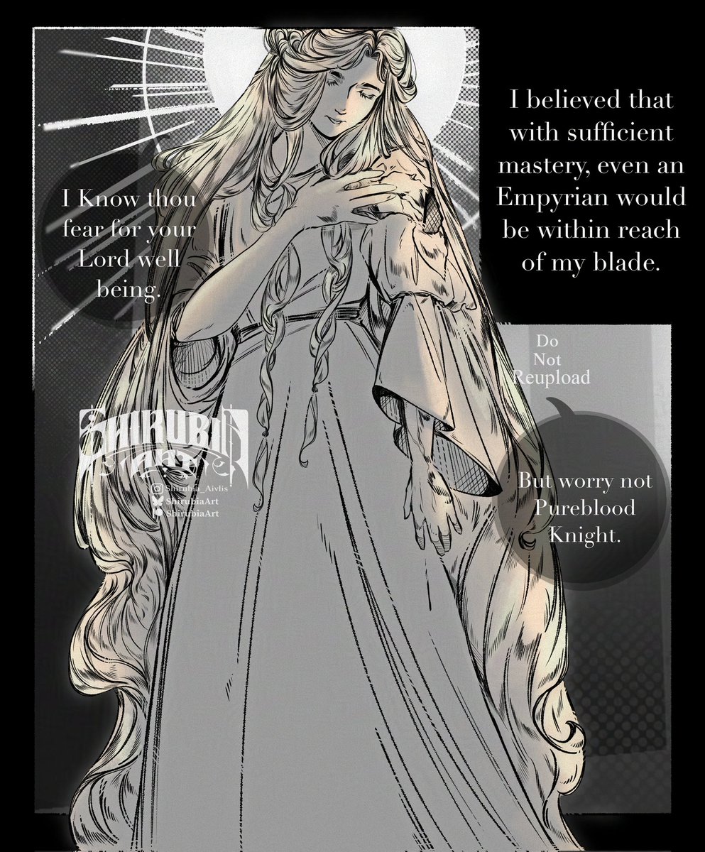 -"My own heart was artfully stolen."-
Headcanon, not lore accurate!
I really wanted to create this scene a long time ago.
Hope you like it! And Happy Halloween! 🎃💛 PT.1
#ELDENRING