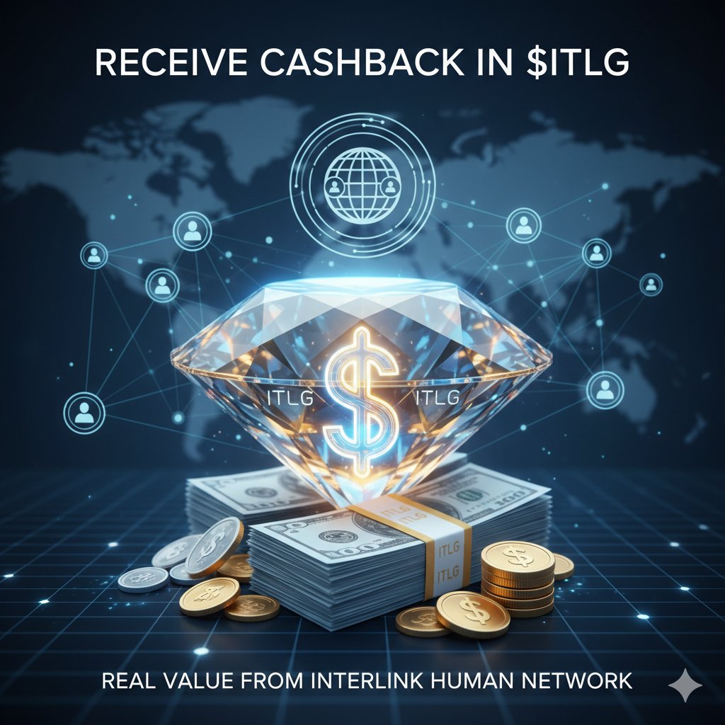 💎 I don’t need fancy rewards — I prefer receiving cashback in $ITLG 💰
Because real value comes from being part of the InterLink Human Network 🌐

🔗 Join the revolution 👉 interlinklabs.ai/referral?refCo…

🔸 Referral Code: 657260

🔸Join Telegram : t.me/CryptoDropZone…

<a href="/inter_link/">InterLink Labs 👤 + 🌐</a>