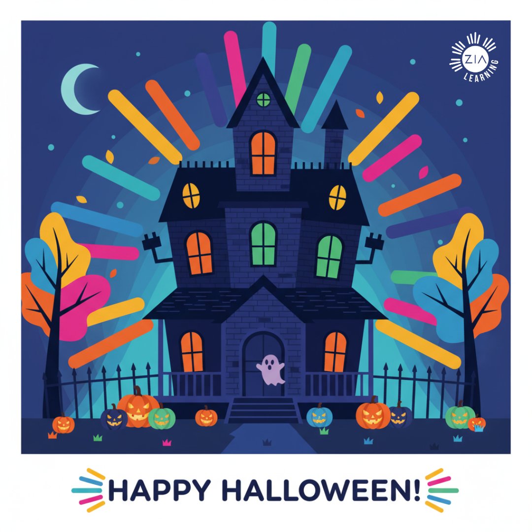 ZiaLearning's tweet image. From all of us at Zia Learning, Happy Halloween! 🎃 We hope the spooky season gives you a moment to step away from the lesson planning and enjoy the fun. 👻  Wishing you a safe and sweet day! 🍬