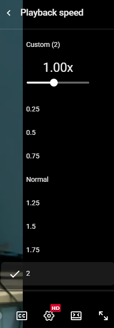 For a sweet beautiful month <a href="/YouTube/">YouTube</a> allowed 4x speed playback, but this glorious feature has sadly been removed 😭