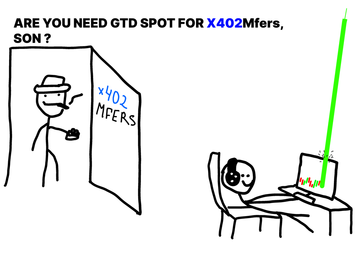 4000 Mfers on <a href="/base/">Base</a> 

Picking random 20 GTD - ONLY 3 HOURS

Follow + RT + drop EVM wallet