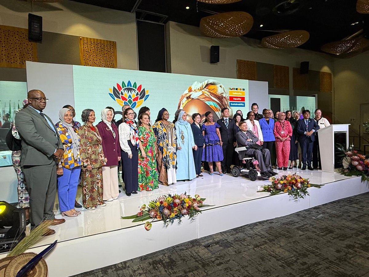 The ILO participated in the #EWWG Ministerial Meeting, underscoring the importance of advancing decent work, social justice, and gender equality as part of global efforts to achieve the Brisbane Goal on Women at Work.  🤝⚖️
#DecentWork #GenderEquality #EWWG

<a href="/ilo/">International Labour Organization</a>