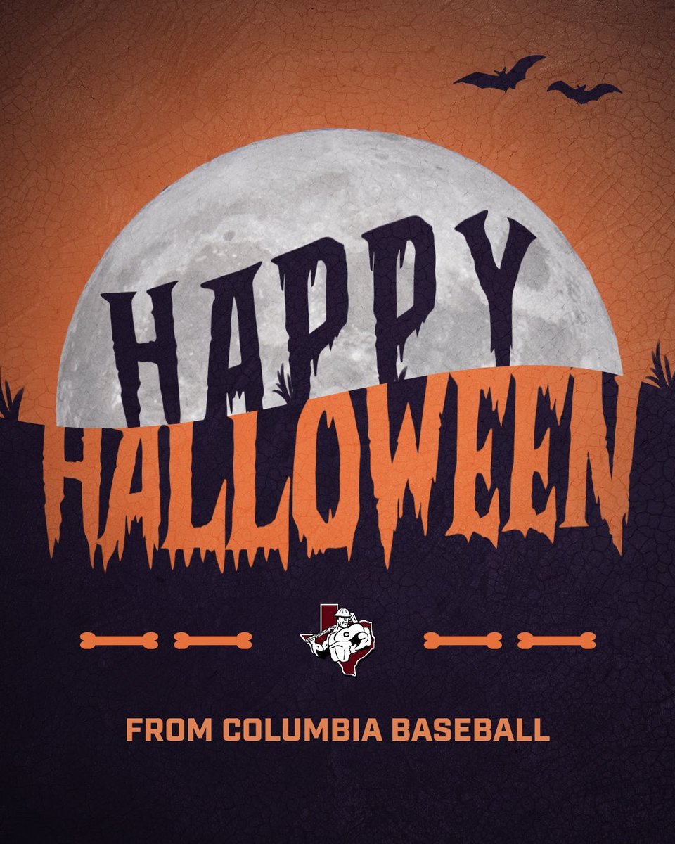 Happy Halloween from Columbia Baseball! 🎃⚾️