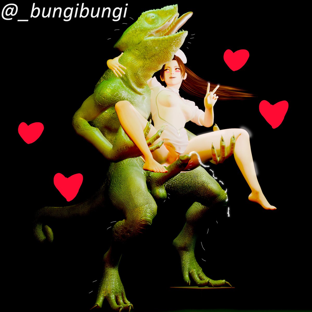 Some peculiar crossover...

#MaiShiranui #KingofFighters #DeadOrAlive #3D #Blender3d #nsfw #monster #3dnsfw #blendernsfw #StreetFighter6  #shiranuimai #不知火舞