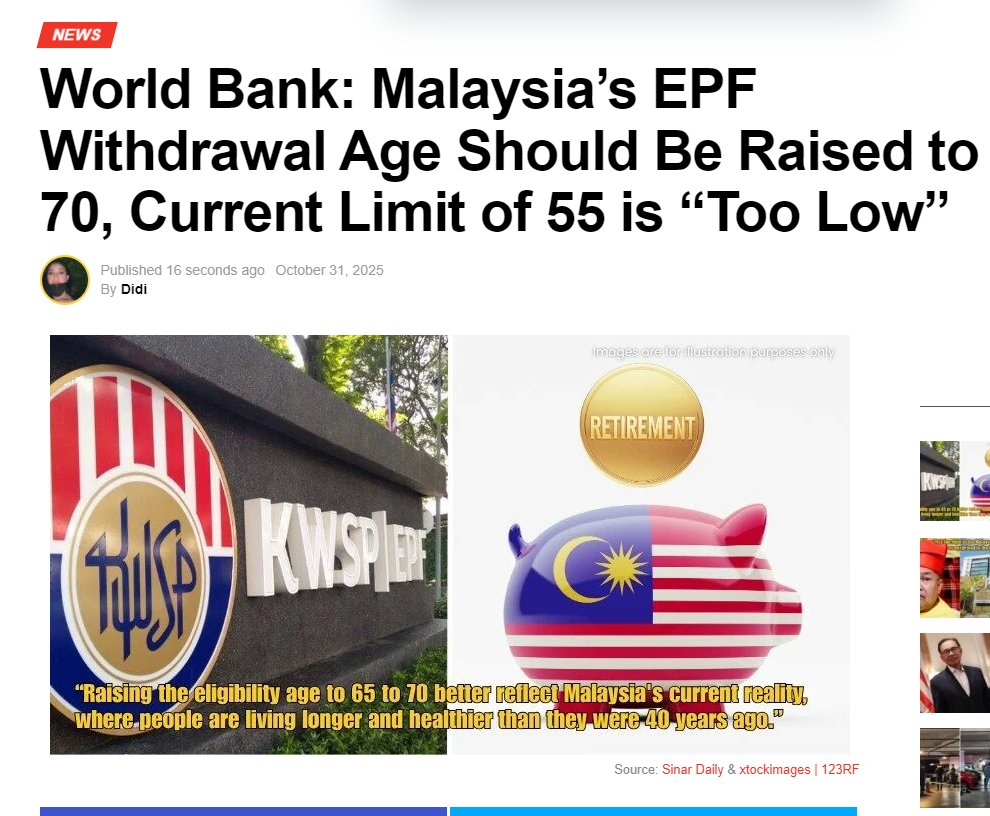 Yeah no thanks

This risk is why I wouldn't voluntarily contribute to EPF. The mandatory matching contribution is decent, but I wouldn't go beyond that