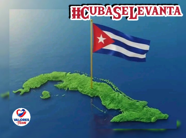 <a href="/ValoresTeam1/">Valores Team</a> <a href="/cafemartiano/">❤️Café Martiano 🇨🇺</a> <a href="/ValorRazon/">Con el Valor de la Razón</a> <a href="/mimovilespatria/">mimovilespatria</a> <a href="/IzquierdaPinera/">🇨🇺IzquierdaPinera❤️</a> <a href="/AdrianaRojasQba/">Adriana</a> <a href="/KatrinaDeCuba/">Katrina ⚯ ͛</a> <a href="/FrankCuba2022/">Frank Rodríguez Pérez</a> <a href="/EVilluendasC/">Enrique Villuendas</a> <a href="/santiagodecuba/">Santiago de Cuba</a> <a href="/EHolguinero/">El Mambí Holguinero</a> Nos fortalece la Unidad ✊ 
¡Cuba se levanta!
#ValoresTeam