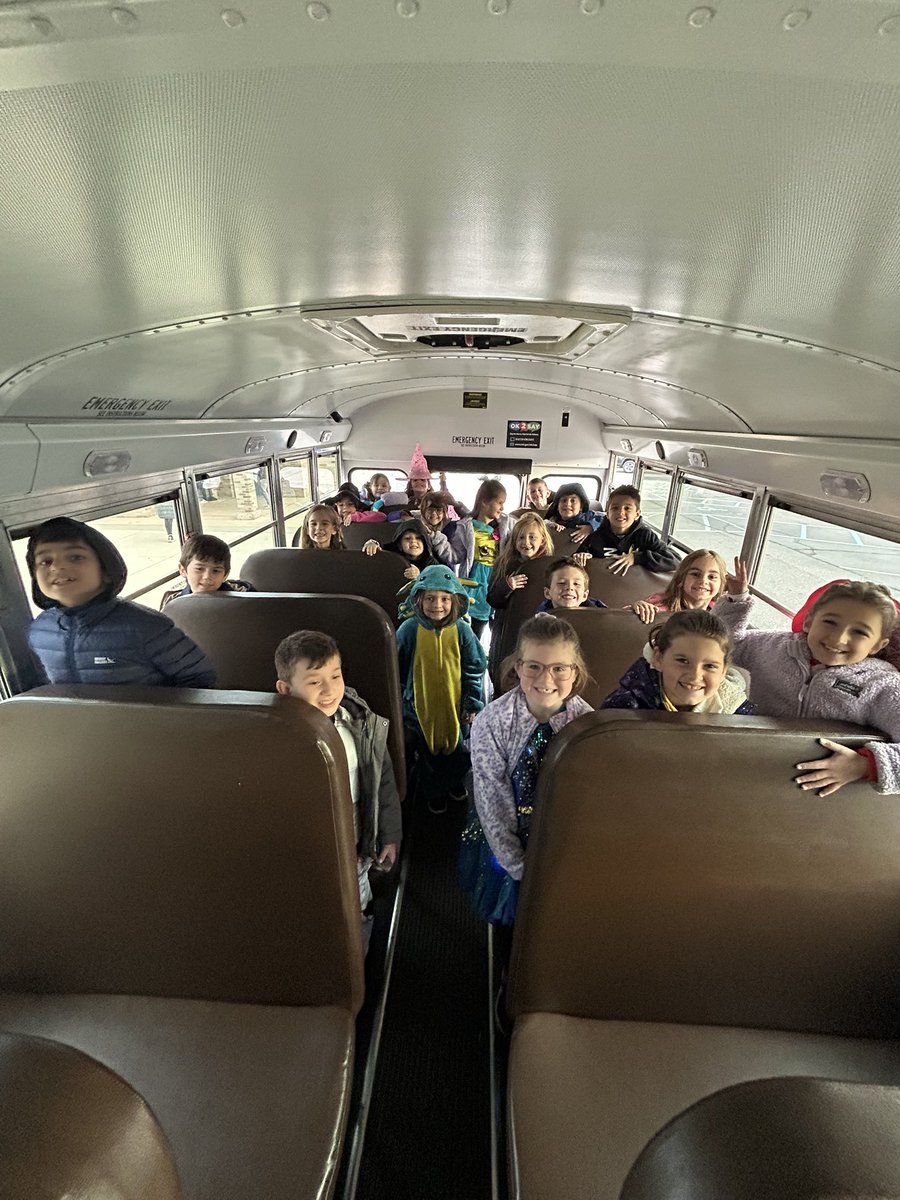 And we are off!! Ready for a fun day of bowling!! Happy Halloween from 1st grade!! 👻🎃