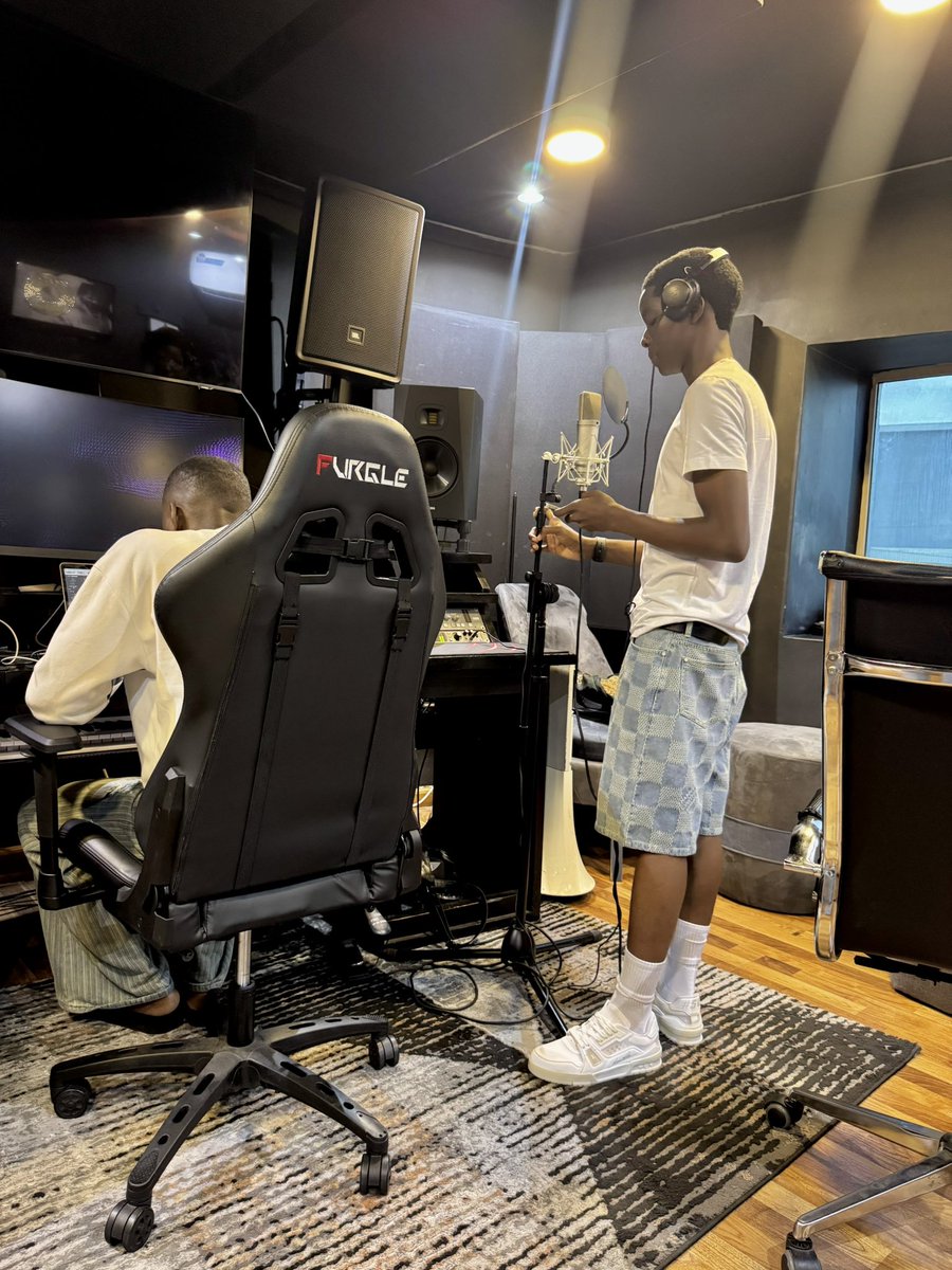 Wizkid's son, Boluwatife Balogun has officially started his music career as a rapper named "Champz".