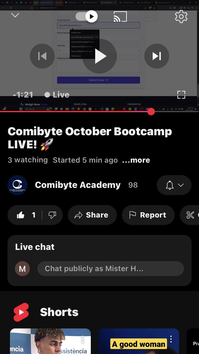 Inioluwa_dev's tweet image. My Team is holding a Web Dev Free Bootcamp
Started few days ago,
Dm if you’re interested.