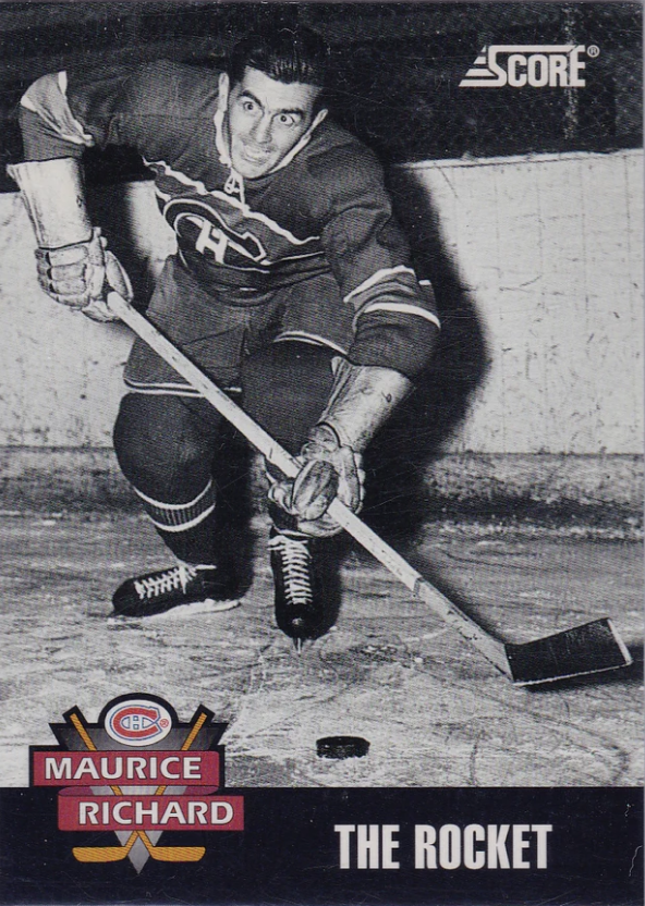THIS DATE IN #HABS HISTORY
Oct. 31, 1942: Maurice Richard played his first NHL game with the Canadiens, wearing No. 15, and picked up an assist 36 seconds into the game as Canadiens beat the Boston Bruins 3-2 at the Forum.