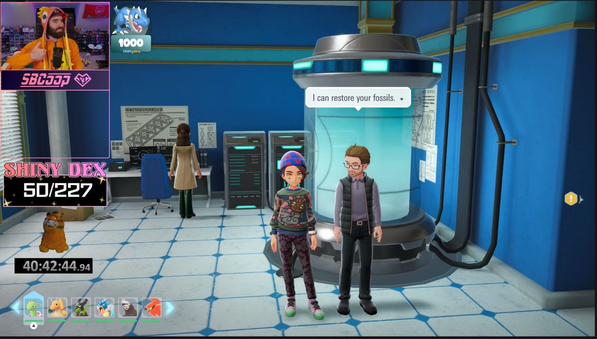Man dressed as Magikarp looks for Shiny Blue Dino, IT'S FOSSIL FRIDAY!

LIVE NOW Twitch.tv/SBCoop